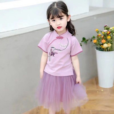 夏季汉服童装 女童汉服童装 新款汉服童装