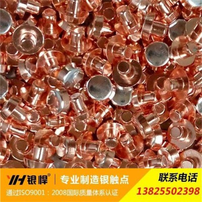 银悍电器厂家直销 YH04 温控器触点 继电器触点 电器