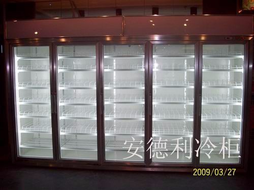 安德利五门饮料冷柜，经济，时惠，省电，饮料冰柜 饮料冷藏展示柜