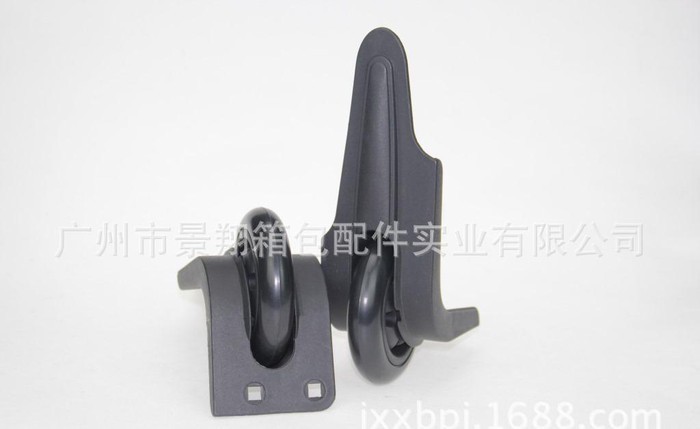 箱包配件 高品质 PVC箱包定向角轮 耐磨行李箱配件脚轮